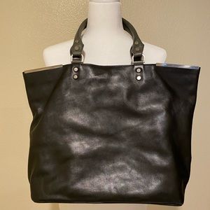Kenneth Cole Leather Tote Bag